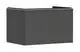 Hansgrohe-HG-Xelu-Q-Waschtischunterschrank-Diamantgrau-Matt-780-550-mit-1-Schubkasten-fuer-Konsolen-mit-Aufsatzwaschtisch-geschliffen-Chrom-54055000 gallery number 1